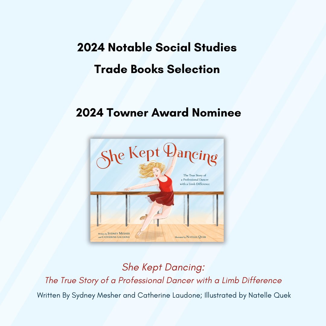 Catherine Laudone (@catherinelaud) on Twitter photo So grateful to all the readers and educators who voted for SHE KEPT DANCING! <a href="/sydmesh/">Syd Mesh</a> <a href="/NatelleQuek/">Natelle Quek (Na-TELL Kwek) | s/h 🩷💜💙</a> <a href="/MacKidsBooks/">MacKids Books</a> <a href="/DorianMaffei/">Dorian Maffei</a> So grateful to all the readers and educators who voted for SHE KEPT DANCING! <a href="/sydmesh/">Syd Mesh</a> <a href="/NatelleQuek/">Natelle Quek (Na-TELL Kwek) | s/h 🩷💜💙</a> <a href="/MacKidsBooks/">MacKids Books</a> <a href="/DorianMaffei/">Dorian Maffei</a>
