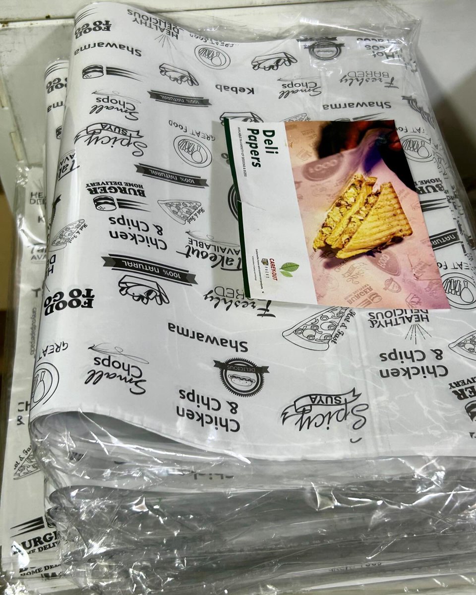 careyoutpacks's tweet photo. Stop searching, start wrapping! Our food wrapping papers are the #1 choice for shawarma, sandwiches, burgers, and beyond. Keep your takeout hot, fresh, and mess-free. Order our top-rated wraps now!
#NextLevelTakeout #PackagingSolutions #FoodWrapChampions #DeliciousDelivery https://t.co/yAojn3mdZH