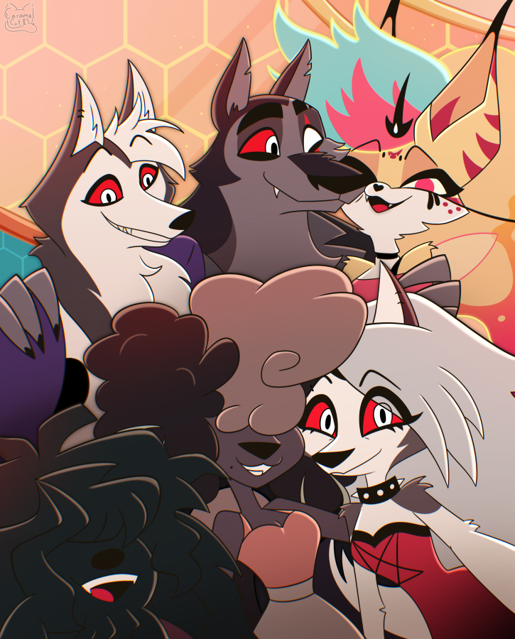CaramelCat85's tweet photo. 🍾Great Time🍾
#HelluvaBoss #HelluvaBossLoona #HelluvaBossEsme #HelluvaBossWoof #HelluvaBossVortex #HelluvaBossBeelzebub #QueenBee #HelluvaBossFanart #caramelcat85art #loonafanart https://t.co/dhdVuGBYQi