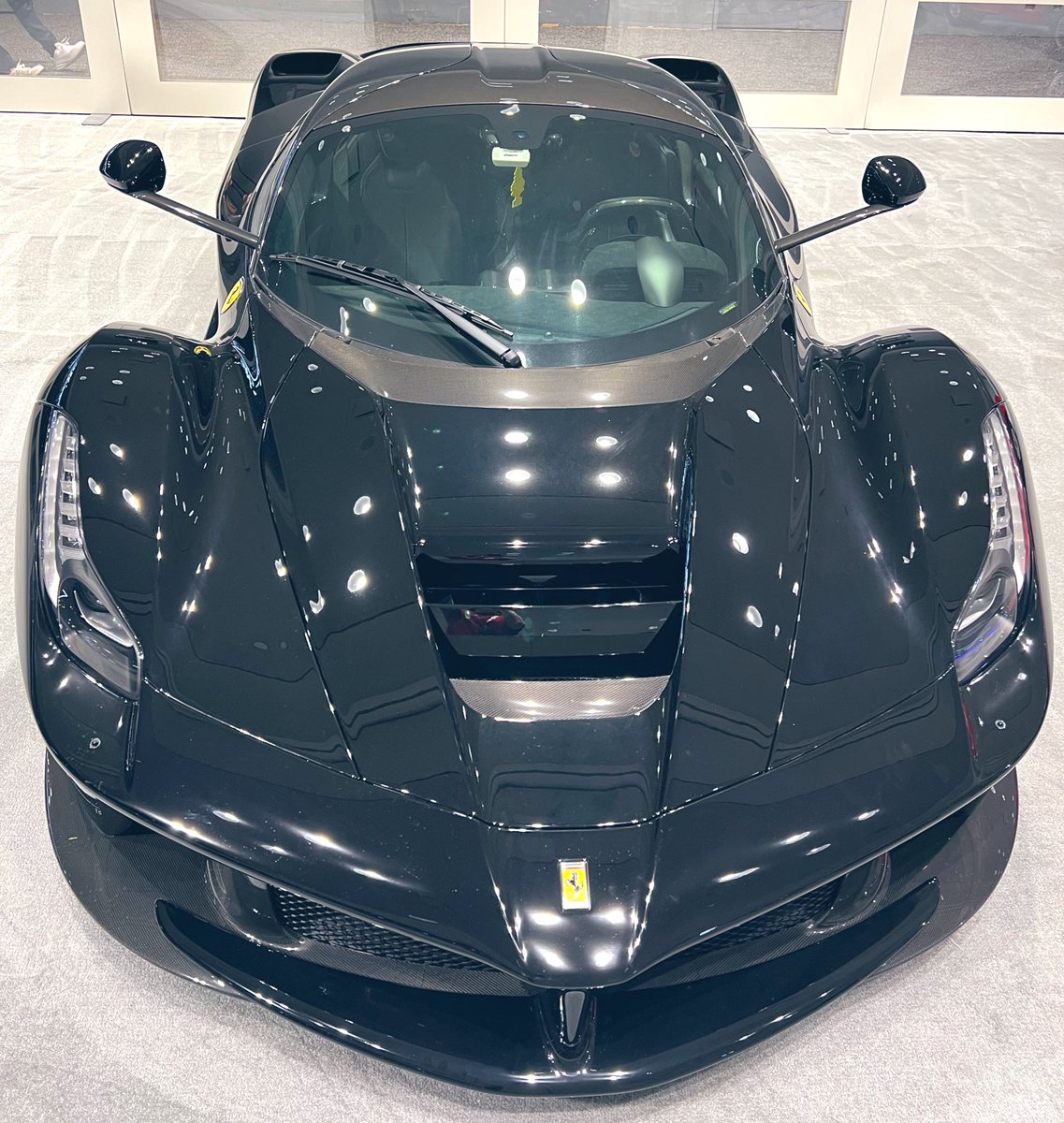 advantastar's tweet photo. You have to visit the 2024, New York Auto Show if you’ve never seen a LaFerrari. #NYIAS https://t.co/b7WuD2bEAS