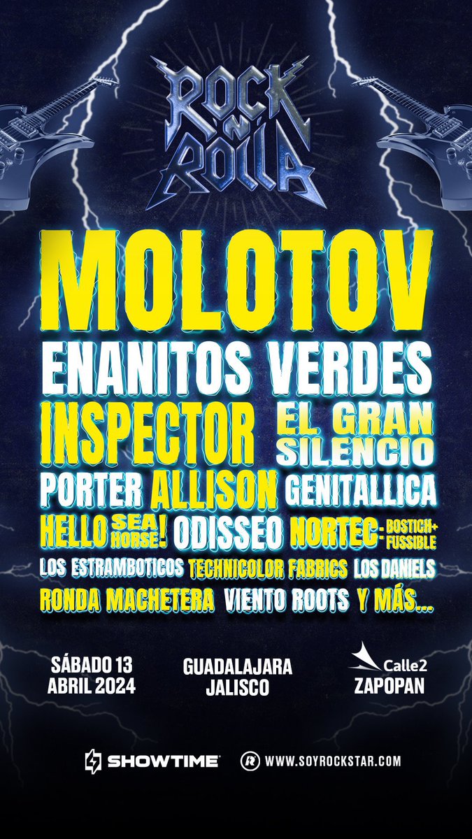 layazv's tweet photo. Hoy #Rocknrola platicaremos de #AdondeVasCuando..te quedas🏙️ @Gabiiulloa 
Participa cortesía de @Electrolit @Megacable por 🎟️ de  #RockNRollaFest @RococoTweets #turnstile @Selvamagicagdl cena para 2 en @Atarashi33
Y cortesía de @OfficialAlorica para #TalentLand
 en  @MAXIMA1067FM https://t.co/1AQJzt7lxC