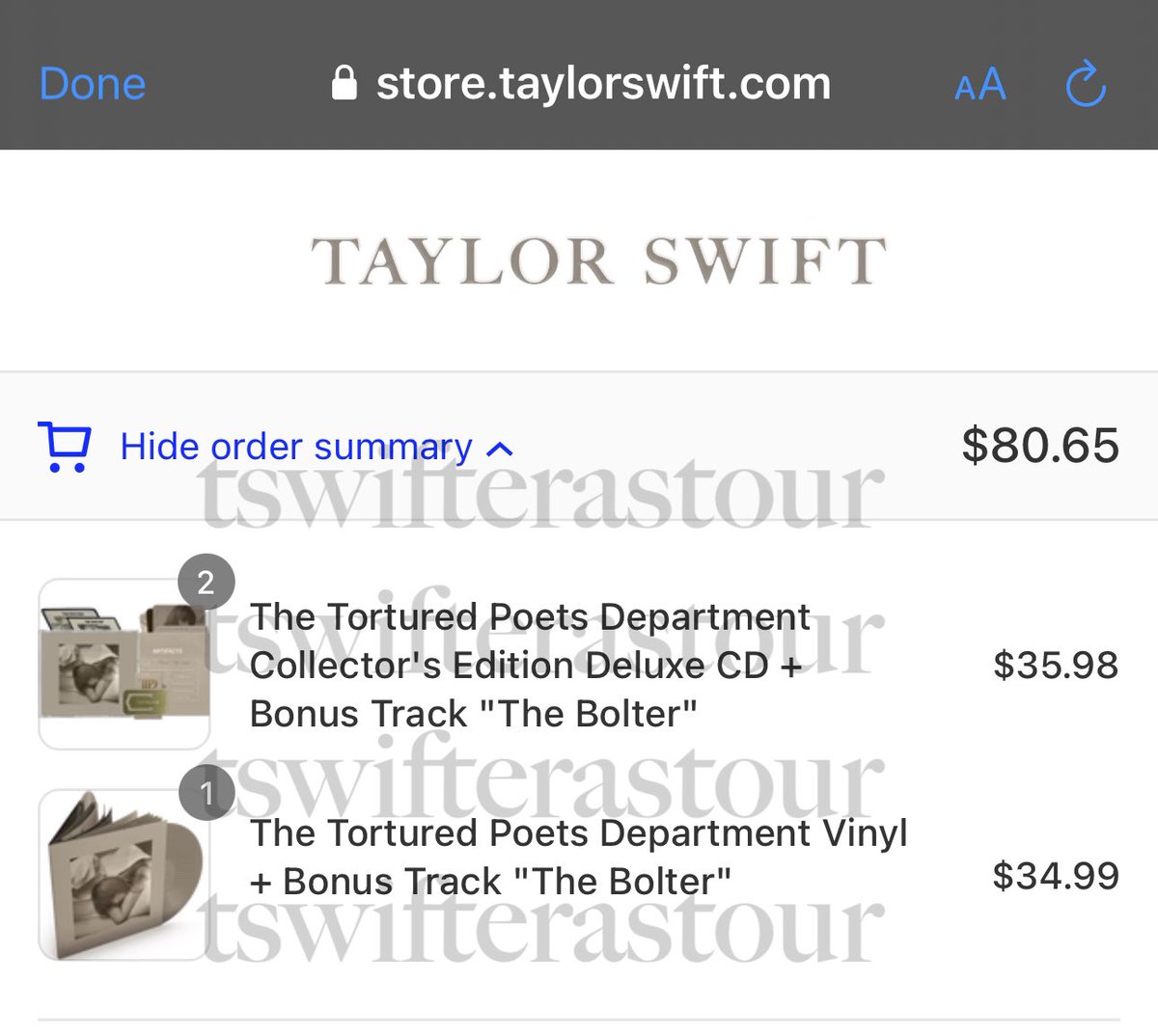 🚨 THE TORTURED POETS DEPARTMENT GIVEAWAY 🚨

As part of our listening party, we'll be giving away special prizes to one lucky winner who successfully guesses both surprise songs and the album!✨
#TSTTPDLoverListeningParty

To enter:
- Follow &amp; Retweet
- Reply with your guesses