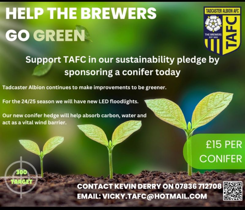 YoungGuns_FC's tweet photo. Delighted to be helping @TadcasterAlbion 's Go Green program. https://t.co/WaZGWkwqgQ