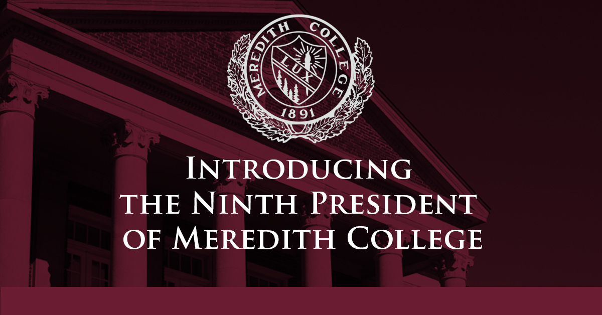 Meredith College tweet media