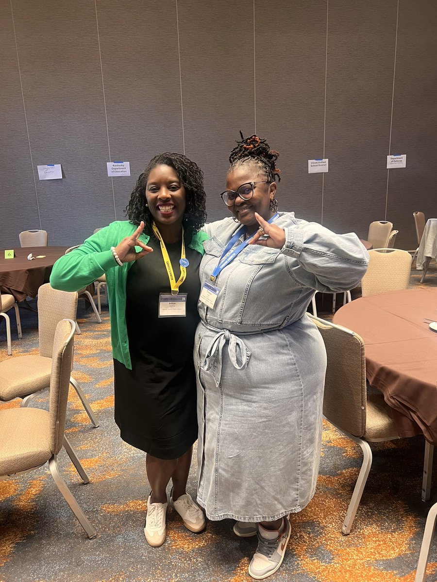 Leaving from @CarnegieFdn with energy, hope, inspiration, and more importantly - a connection to a Soror and new friend. Thank you @amseelyeducator for the invite. Thank you @Tinkhani for the warm welcome.