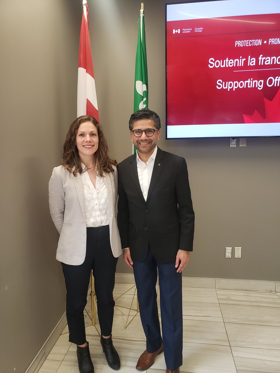 Major investments announced in official language organizations with @Yasir_Naqvi, @mflalonde, and @MonaFortier. Our Government reiterates the importance of official languages and the role they play in Canadian unity. Thank you @CdnHeritage!