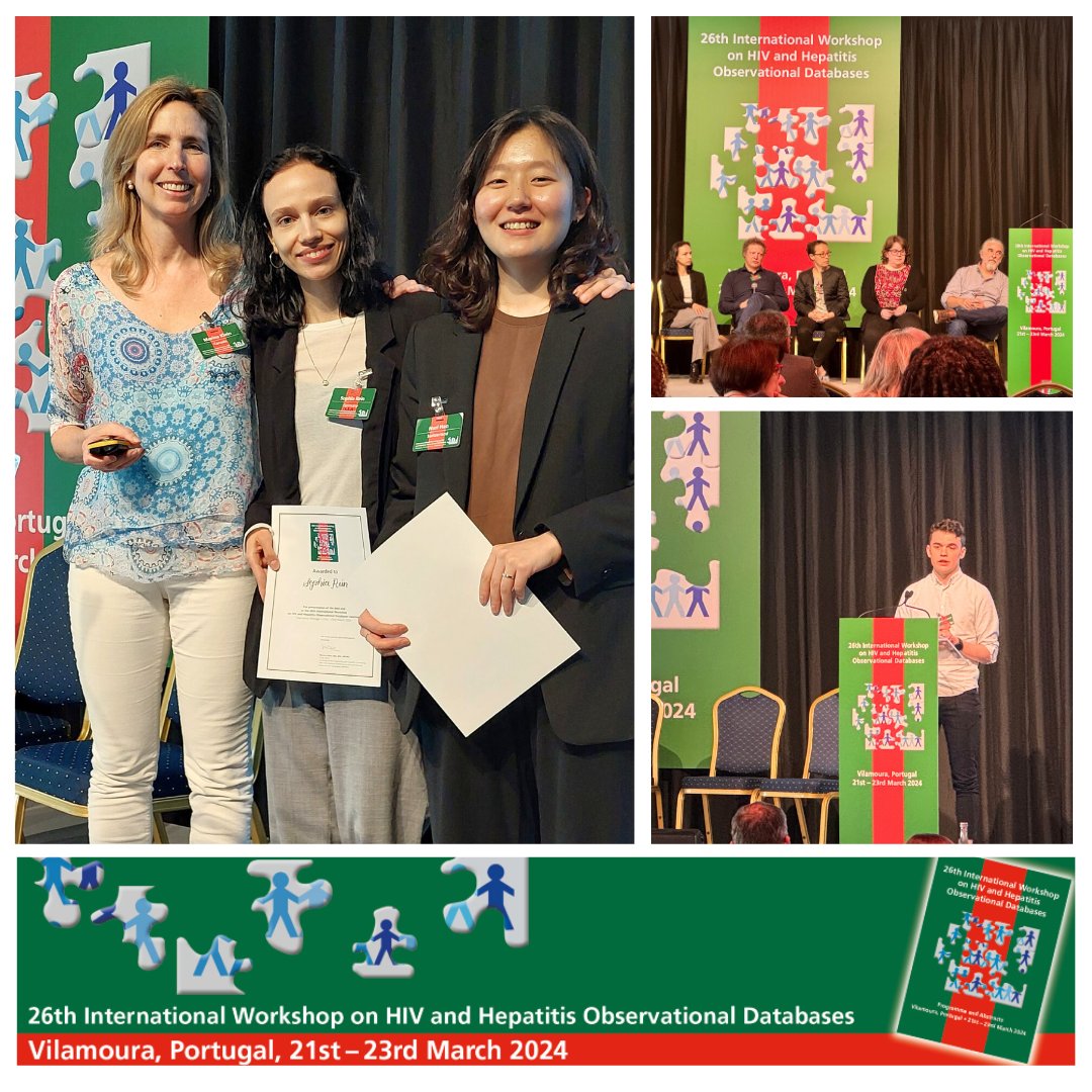 Postdoc fellows Mathieu Chalouni and @reinsoph presented their work with HIV-CAUSAL and Hep-CAUSAL at IWHOD 2024 in Portugal. 

Congrats to Sophia for the IWHOD Young Investigator Award!

#targettrial #hivresearch #causalinference #bostonresearch #observationaldata #causalab