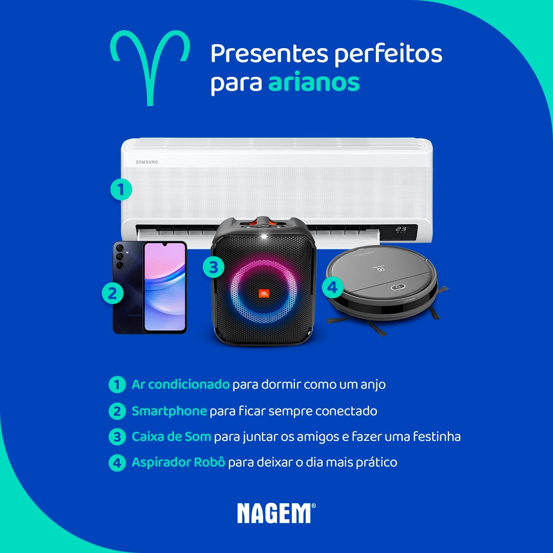 Tem um amigo ou familiar ariano e não sabe o que comprar de presente nesse aniversário? ♈️ A gente te ajuda!