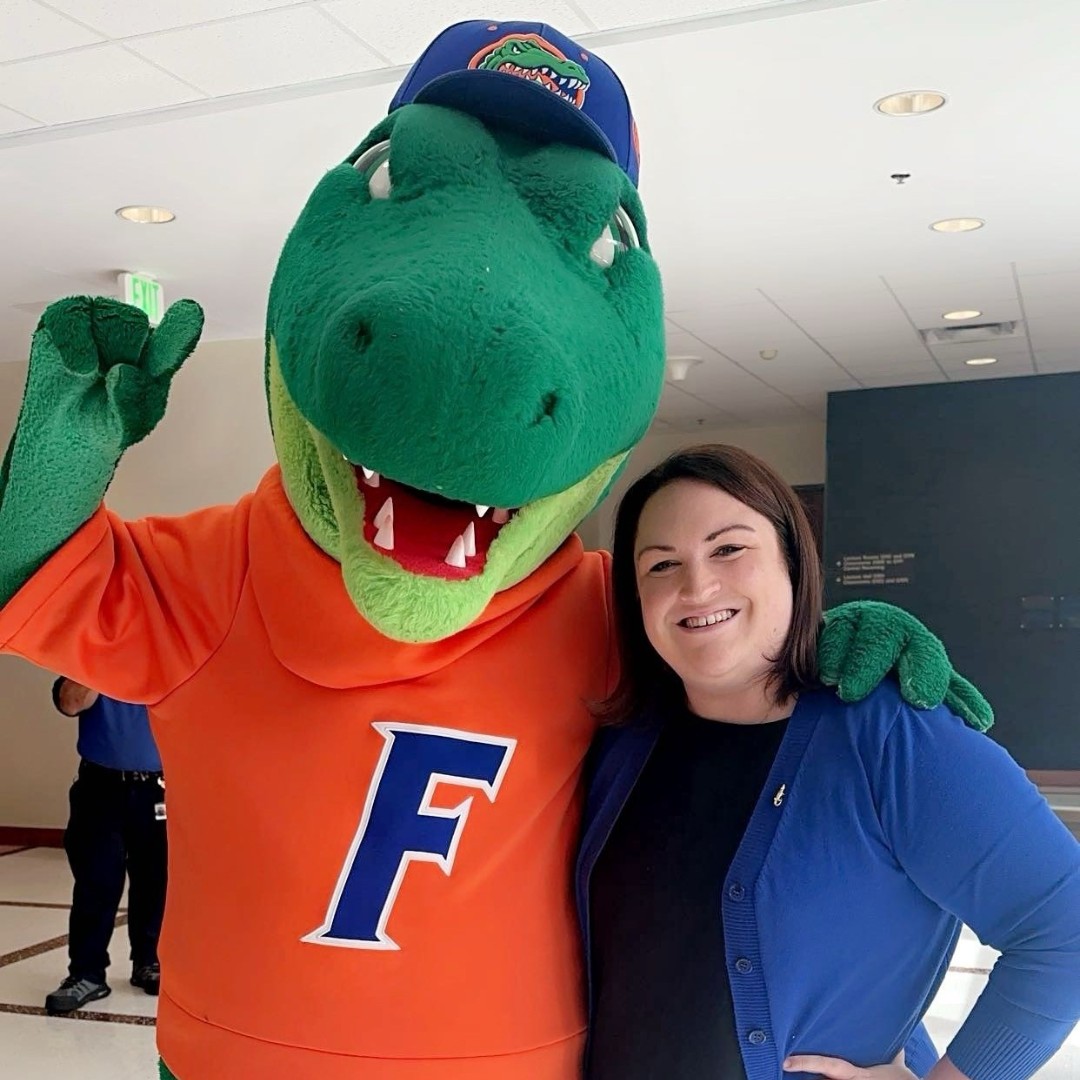 USCBAlumni's tweet photo. 🌟 ALUMNI SPOTLIGHT 🌟
Kacie Perryman, a proud USCB '16 Human Services grad, now shines at UF's College of Nursing. She credits her career success to the education she received at USCB. Find out how she is paying it forward on our insta page!
Thank you, Kacie. 🙌 
#FinsUpForever https://t.co/ckt9BztQ9G