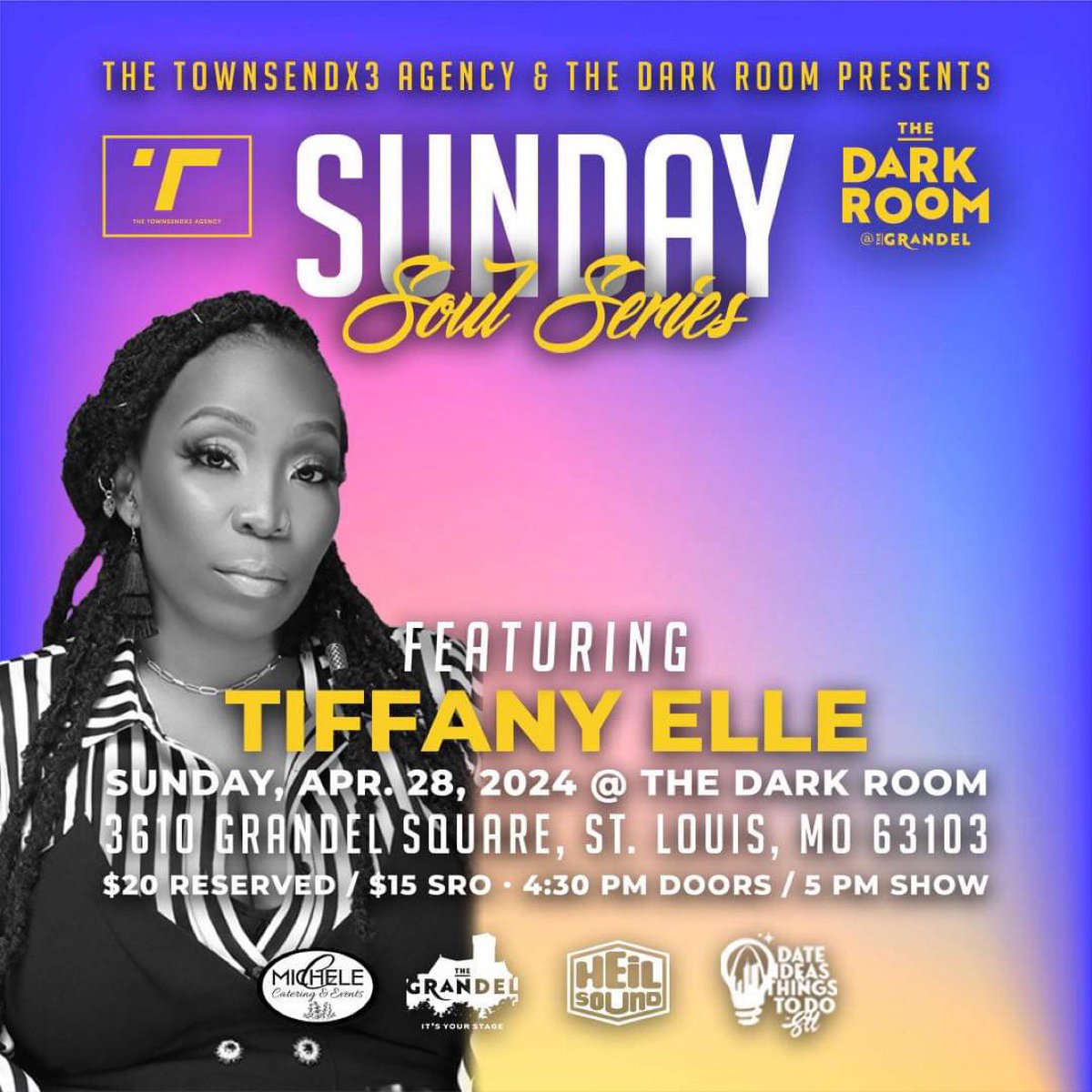 Ms_TiffanyElle's tweet photo. Excited to be back at The Dark Room! Tickets on sale this weekend!🖤 https://t.co/3HfLWd6bRU