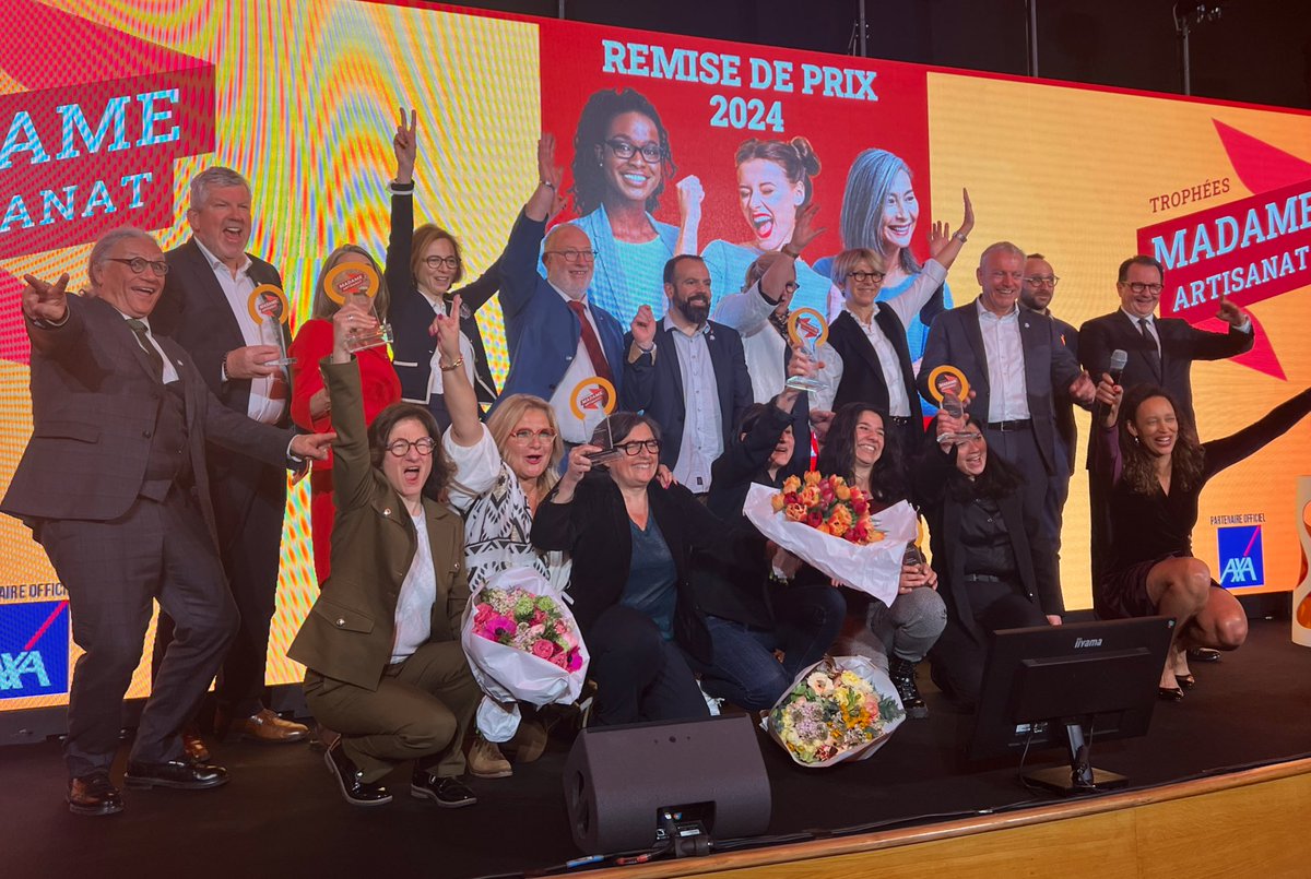 Ébénisterie, maroquinerie, maquettes, luminaires, sellerie, perruques.. ce sont nos lauréates #MadameArtisanat 2024 ➡️ Ces femmes démontrent que l'#artisanat est un véritable terrain d'expression et d’innovation ! 

Un très grand bravo aux lauréates de cette 5e édition ! 👏🏼👏🏼