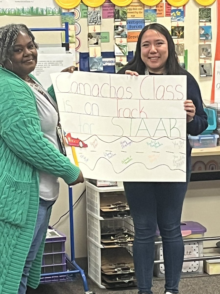 hearnehusky's tweet photo. Ready to Rock?? These students are Ready to Roll right into the STAAR using their strategies. #adoptaclass thanks Collier’s Champions and William’s Warriors! https://t.co/gBvxhXmD5A