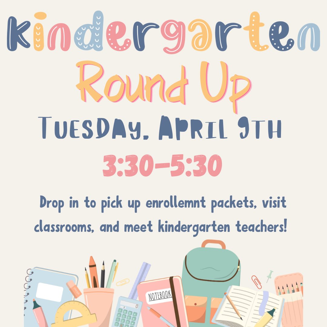 We can’t wait to meet future kindergarteners! #allotts #lottspto #kindergartenroundup @lottspto