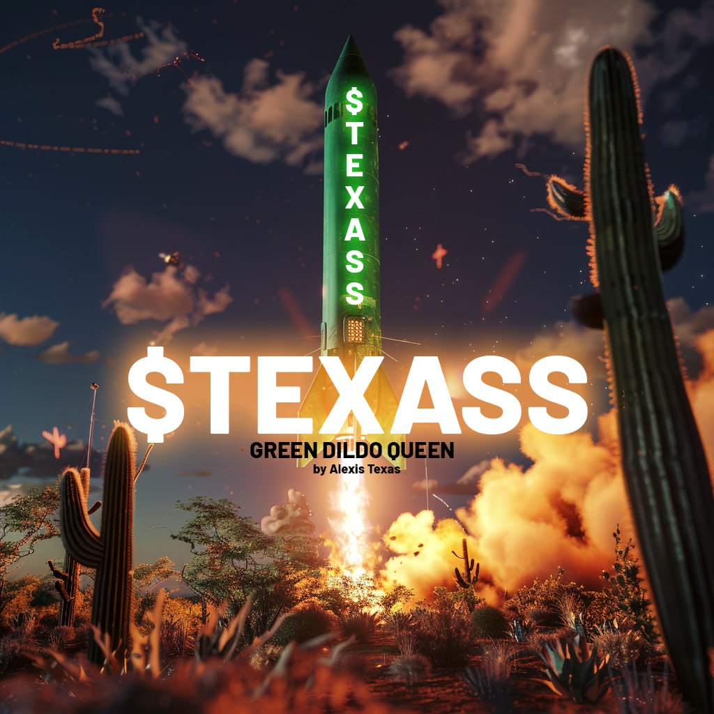 🎉 It's official, degens! The Green Dildo Queen has arrived! $TEXASS is LIVE and ready to conquer. Dive into the thrill—join us on this wild ride from the get-go! 🚀💚 #TEXASSLaunched #JoinTheReign @Alexis_Texass