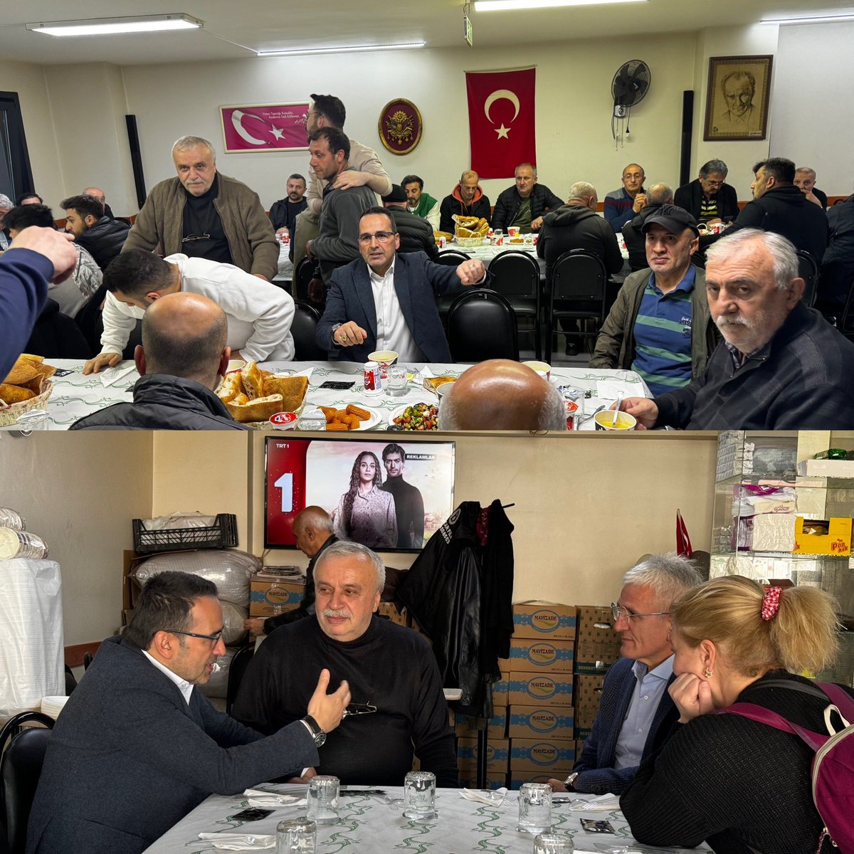 Üsküdar Belediyesi olarak; Başkanımız Sn. @hilmiturkmen34'e vekâleten Üsküdar Esnaf derneği ve Üsküdar Giresun derneğinin düzenlediği iftar programında hemşerilerimizle lokmamızı paylaştık. Allah hayırlarınızı kabul eylesin. #Yenidenİstanbul #YineYenidenÜsküdar