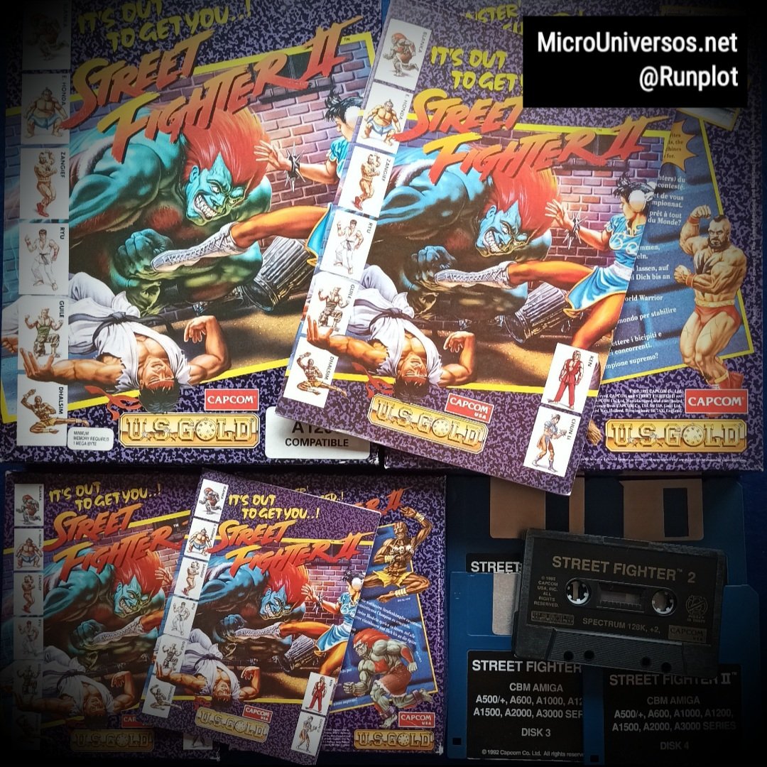 Runplot's tweet photo. @evercaderetro Great manuals for #ZXSpectrum games as #StreetFighter2 or #Stroper !!! https://t.co/X87u4ATsQ5