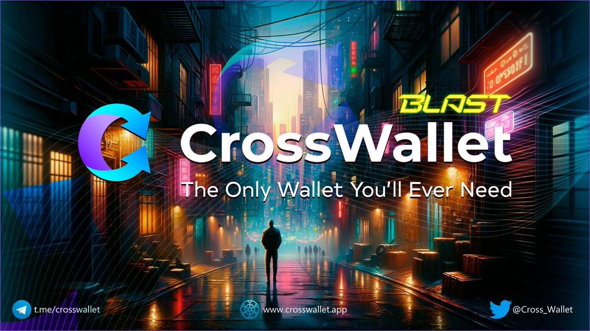 CrossWallet (@cross_wallet) on Twitter photo π #CrossWallet meets BLAST! The Ethereum L2 with native yield is now integrated. Mainnet is live!
π¨βπ©βπ§βπ¦ More yield, more users, one big #CryptoFamily.
Embrace the #DeFi revolution with us!
#BLAST #EthereumL2 π #CrossWallet meets BLAST! The Ethereum L2 with native yield is now integrated. Mainnet is live!
π¨βπ©βπ§βπ¦ More yield, more users, one big #CryptoFamily.
Embrace the #DeFi revolution with us!
#BLAST #EthereumL2