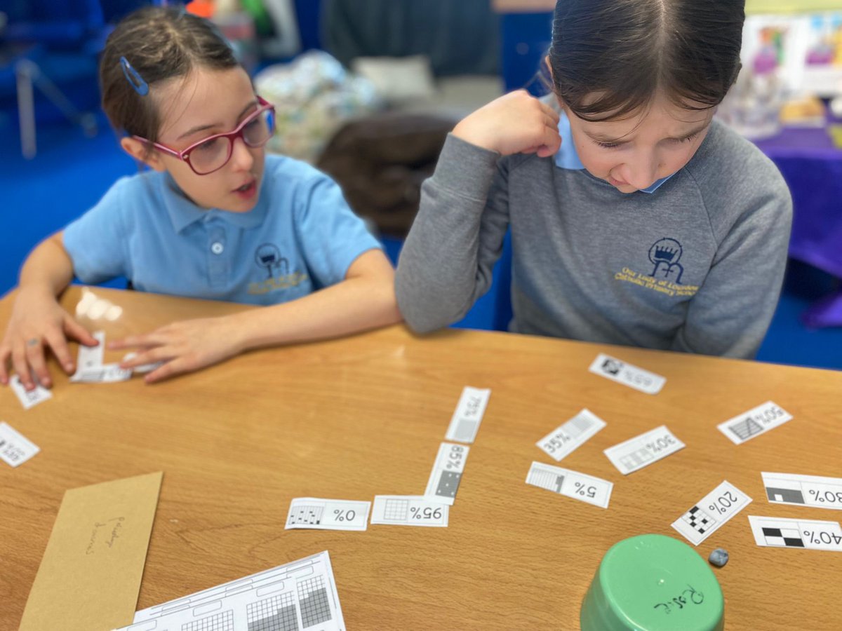 ololn11's tweet photo. Warming up for percentages work with a game of dominoes in year 5. https://t.co/rshzp6yFaG