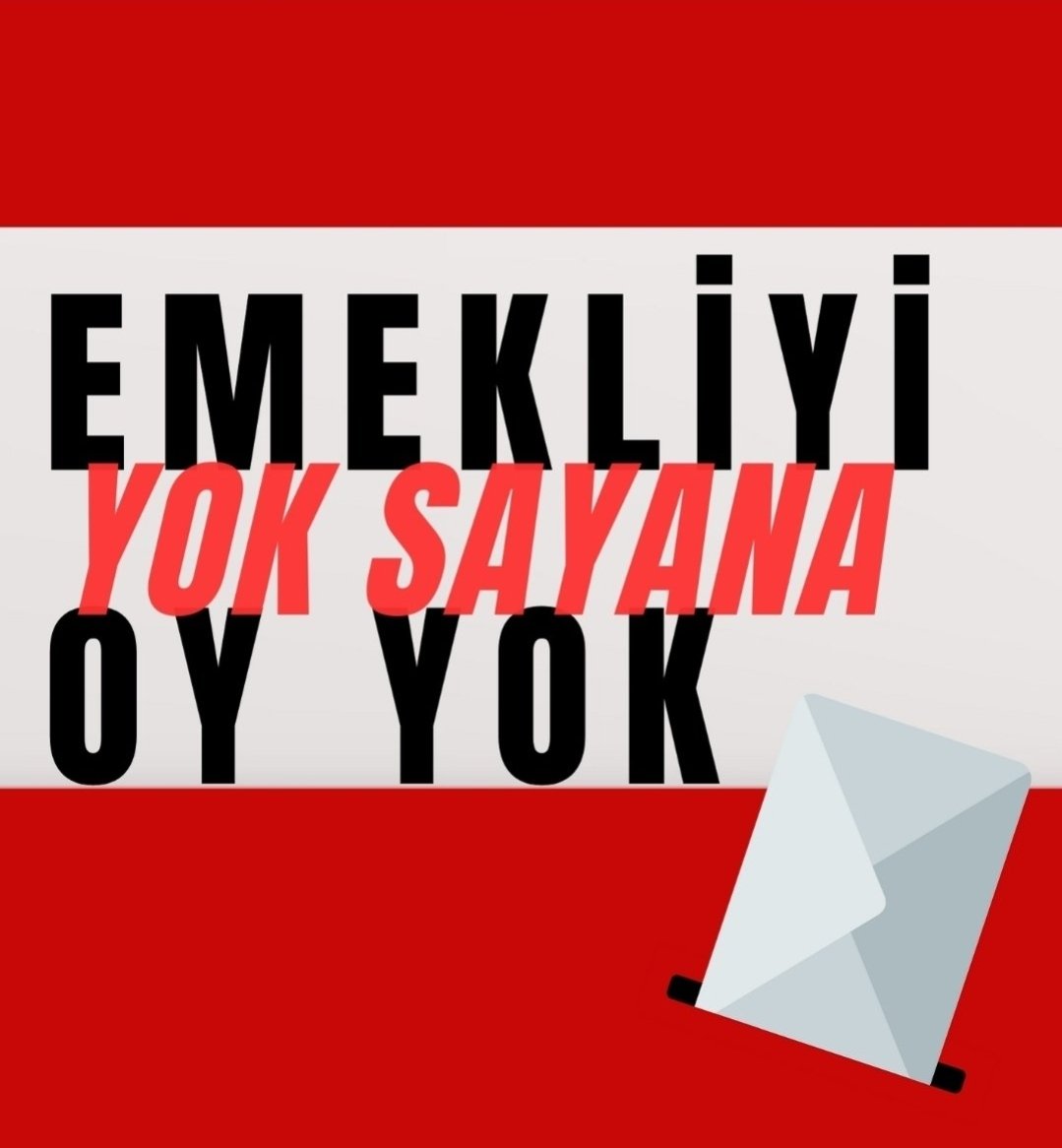 #Emekli31MarttaTarihYazacak
Oy moy yok