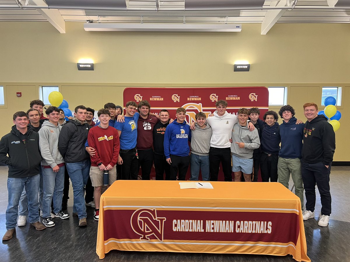 Zack Homan on his way to San Jose State for football!