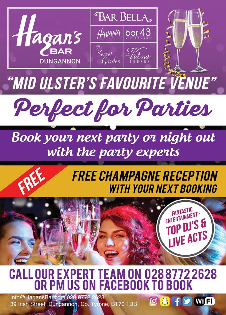 𝓗𝓐𝓥𝓘𝓝𝓖 𝓐 𝓟𝓐𝓡𝓣𝓨?!🎈
Leave it to the experts🥂!
Whatever the occasion, we're here to help you celebrate the right way!🥳
PM us to get your next special event booked in!💬☺️
#TeamHagans instagr.am/p/C5B6Py_t-bA/