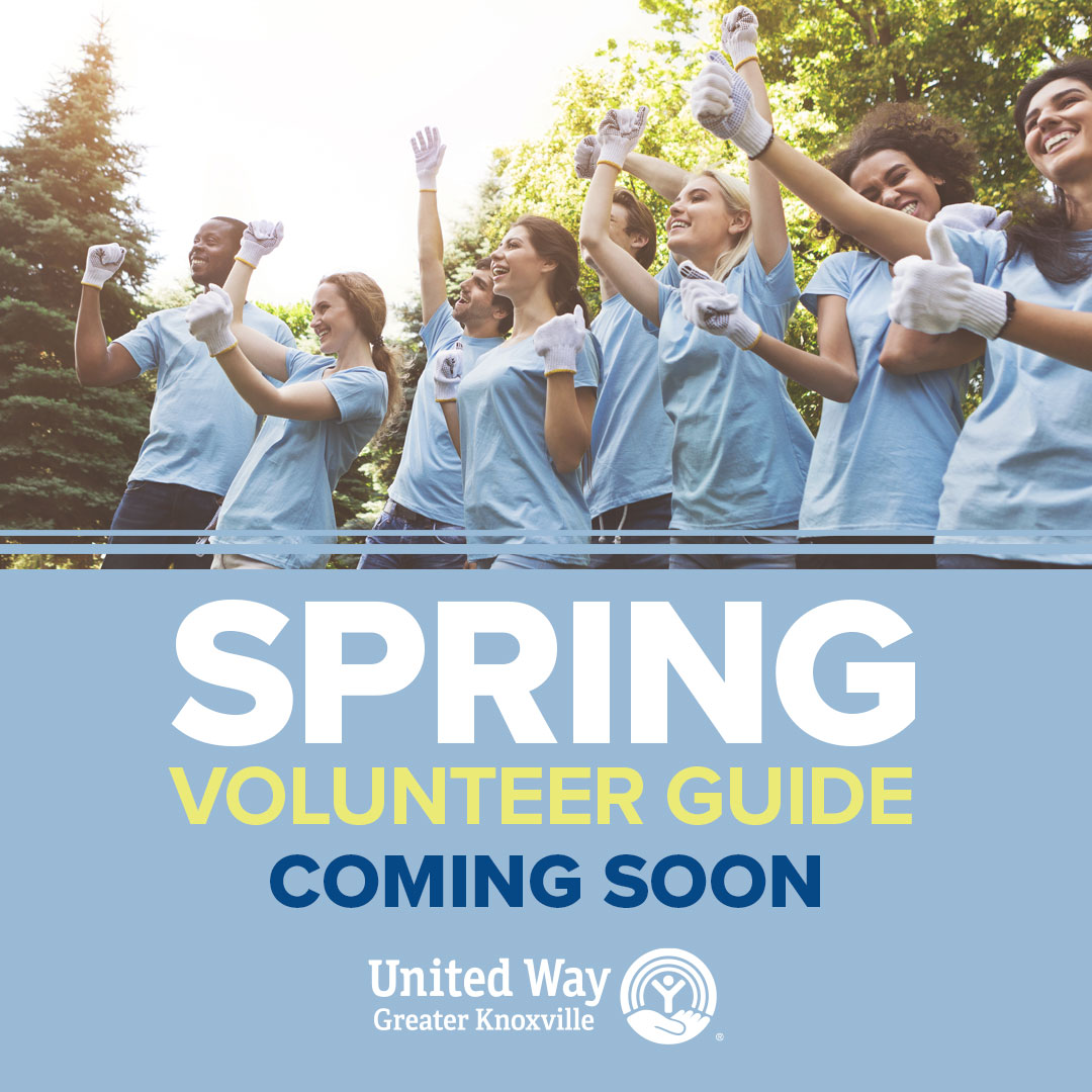 Ready to spring into action? Our Spring Volunteer Guide goes live in April! The guide is your roadmap to meaningful volunteer opportunities in Greater Knoxville. Check it out next week and make a positive impact this season! 🌼 . #Unite4Change #Volunteer #Vols