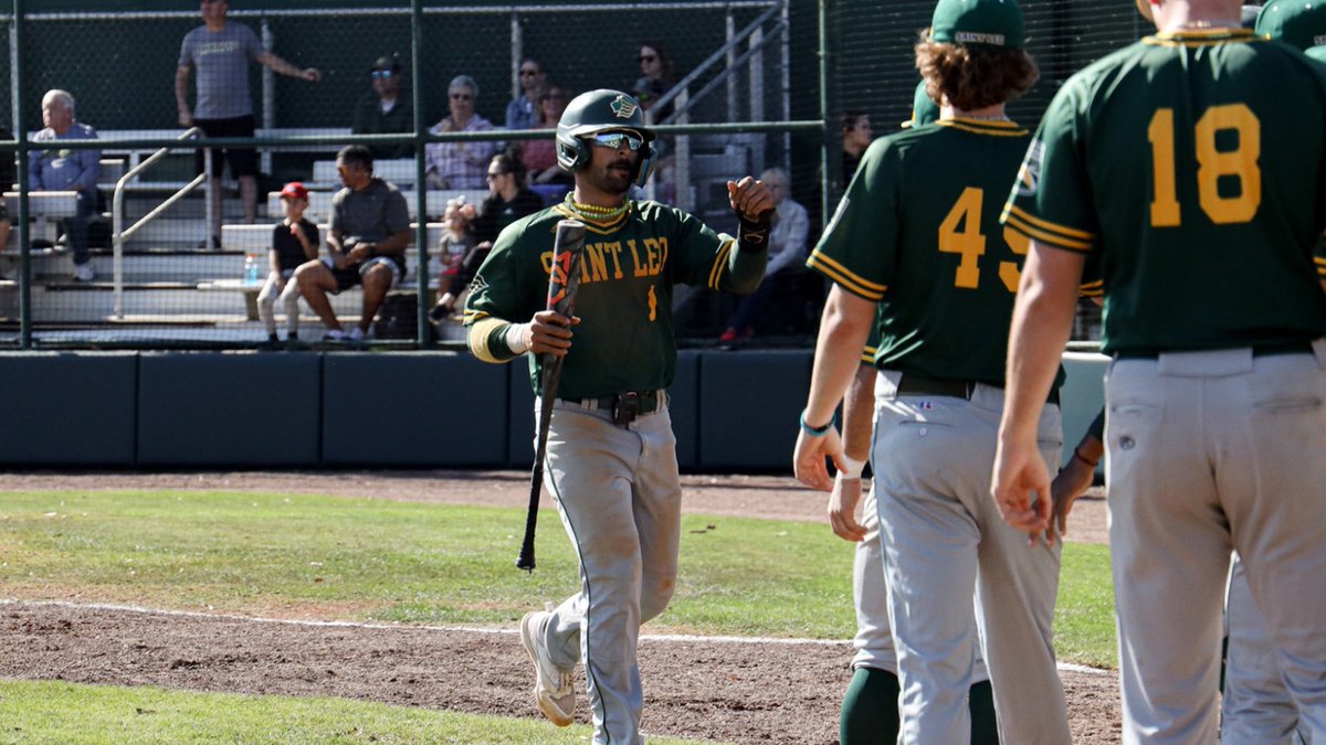 For the third-straight week, @saintleobase was polled at #7 in the most recent @NCBWA national rankings! 🔗bit.ly/4cKthZg #GOLIONS 🦁 | #SAINTLEO1PRIDE