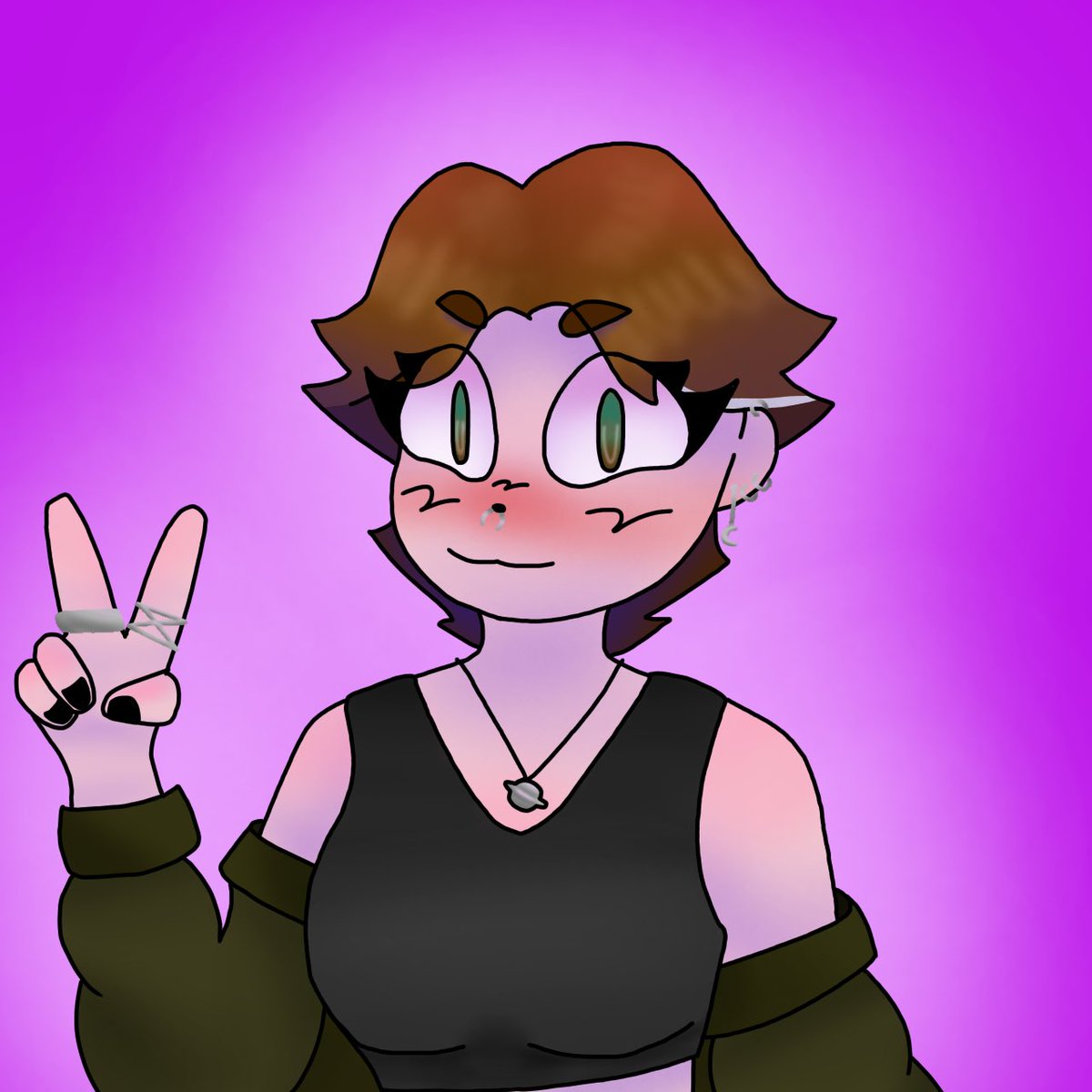 Hawkblaze_'s tweet photo. Attempted drawing in a chibi art style (or at least I think it’s chibi) https://t.co/voptoLrX8m