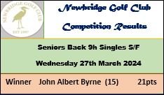 Newbridge Golf Club (@NewbridgeGC) on Twitter photo 2024-03-27 20:03:12