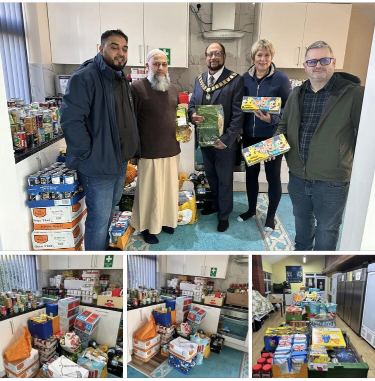 A wonderful message from @PrestonComHub to the Boulevard Community Centre who collected a huge amount of goods for the food hub last month. Great to see the community working together…