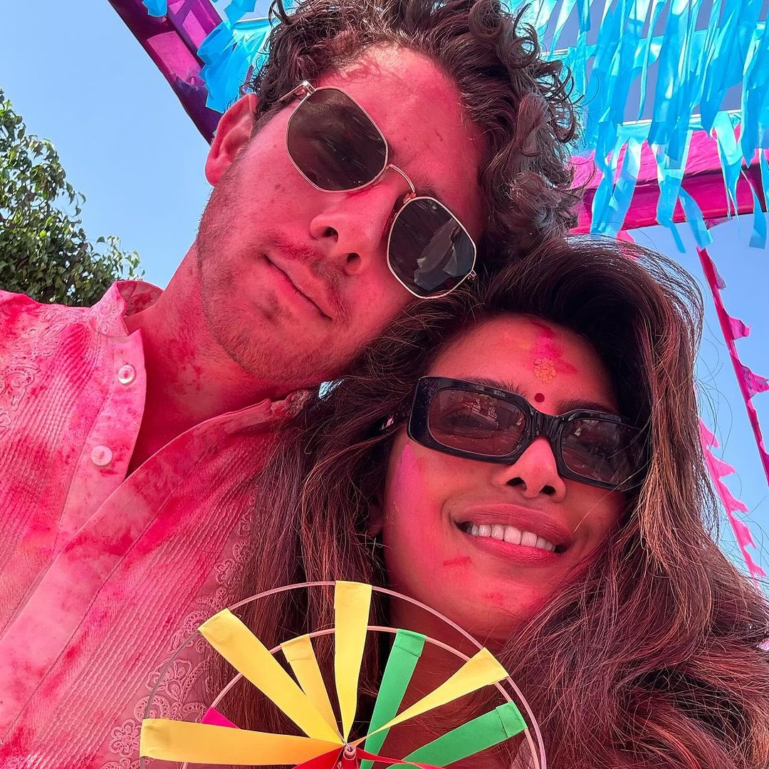 nickjonas's tweet photo. Happy Holi! https://t.co/B49dvMfItc
