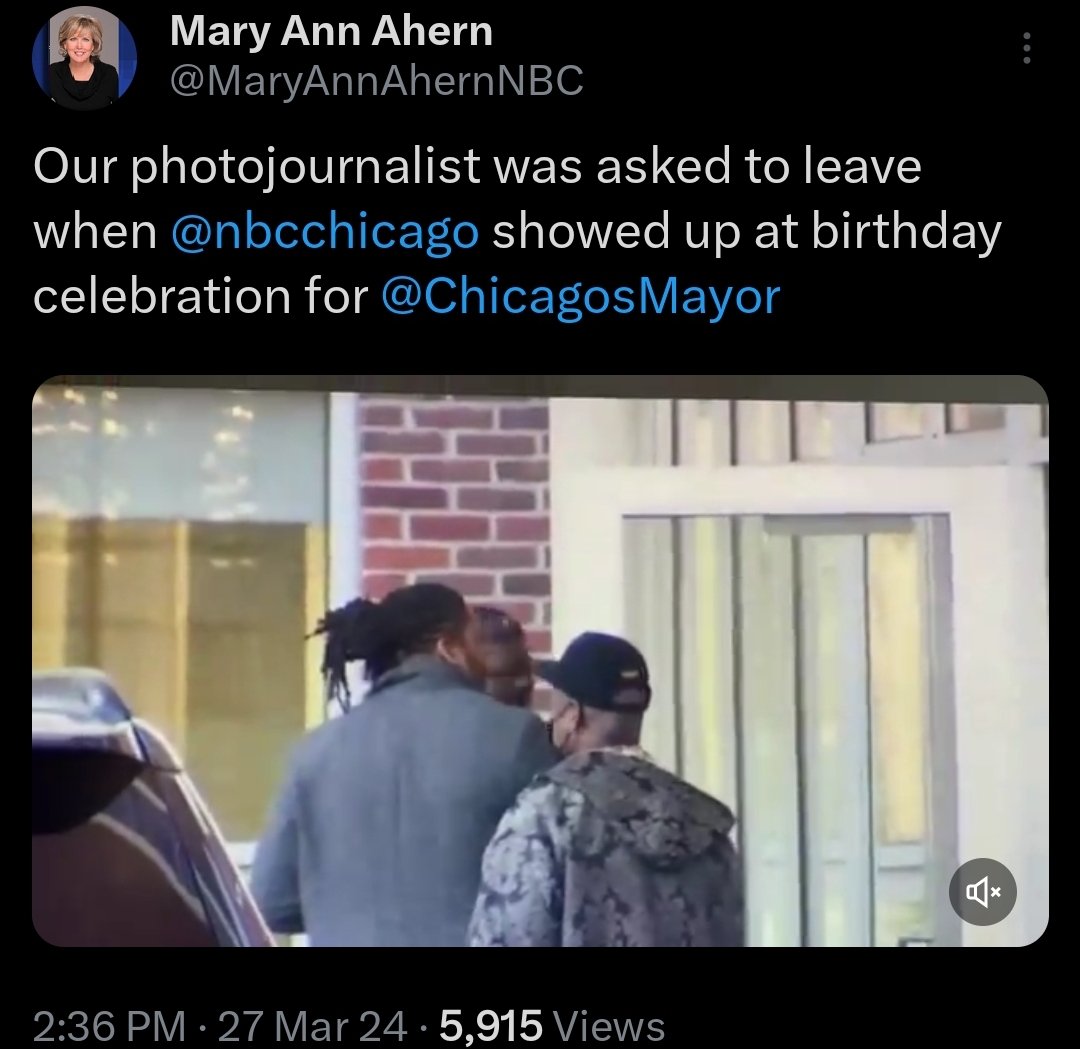 So here's my thing who cares if you weren't invited why even show up. It was a private event they make it sound like it's a scandal, I'm guessing Mary Ann didn't care with other mayors when they had private birthday party events.