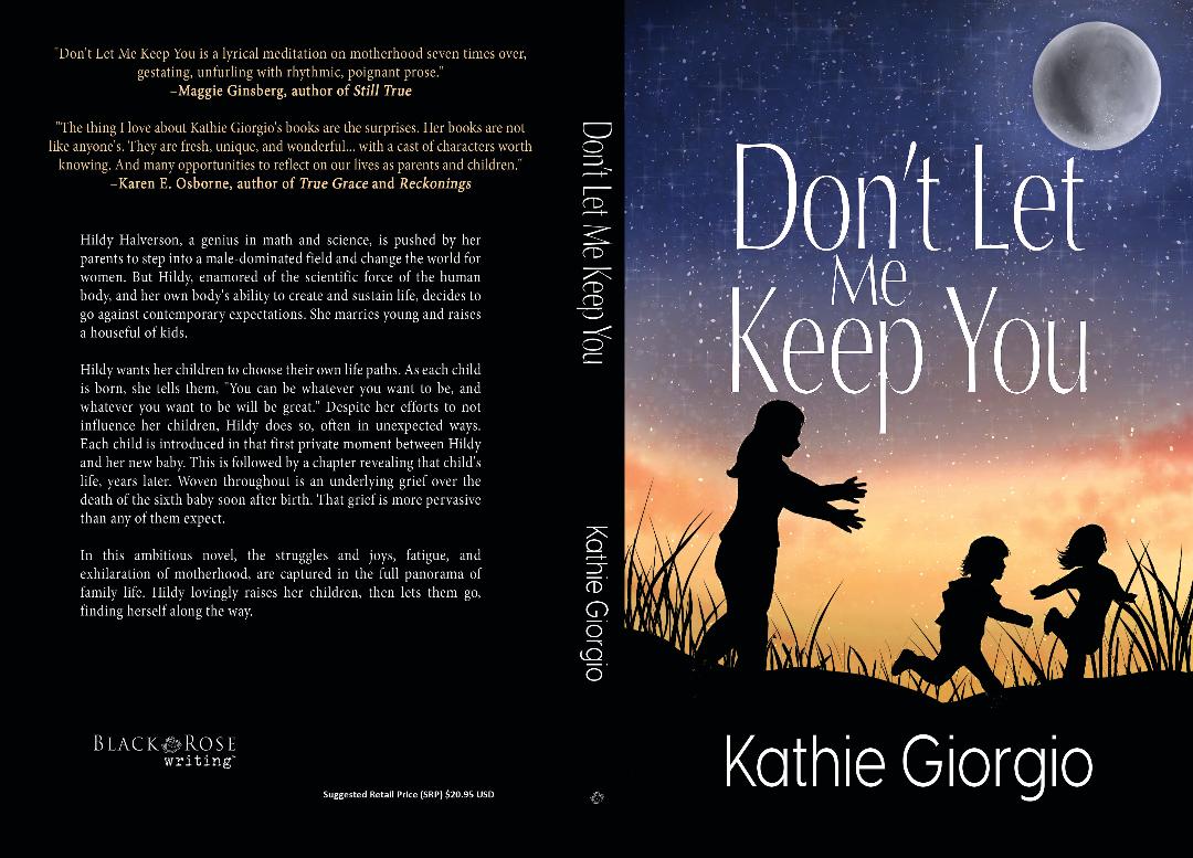 KathieGiorgio's tweet photo. Cover reveal! Cover for my 15th book, 8th novel, Don't Let Me Keep You, due for release on 10/3/24! 
#hopealwaysrises #writingcommunity #readingcommunity #KathieGiorgiofans #motherhood https://t.co/ZqYW8b7x2X