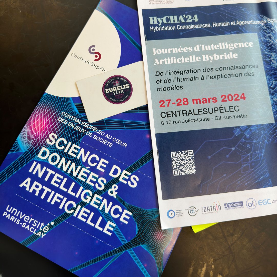 Eurelis au coeur des dernières tendances de la recherche dans le domaine de l’IA symbolique et connexionniste!
#HyCHA24 #IA #Innovation #Tech #Digital #SmartBusiness #SmartApplications