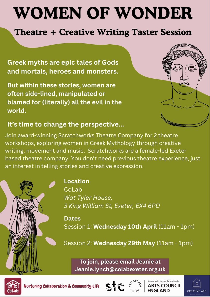 Urban Learning Academy (@urban_learning) on Twitter photo Women of Wonder - Theatre & Creative Writing Taster Session Women of Wonder - Theatre & Creative Writing Taster Session