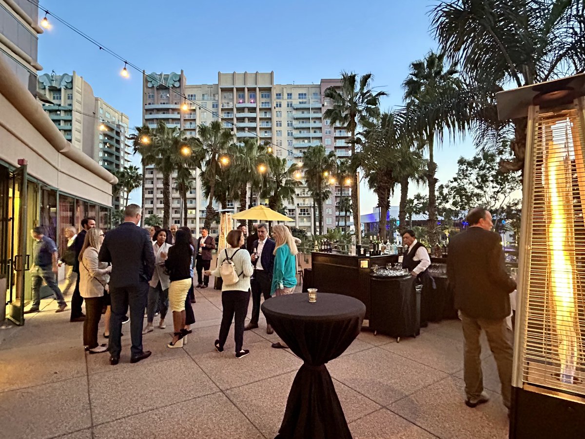 RedicaSystems's tweet photo. We had a fun time at our #pdaannual happy hour yesterday. SoCal weather did not disappoint. Last day to visit us at booth 708! https://t.co/AHsaABqGro