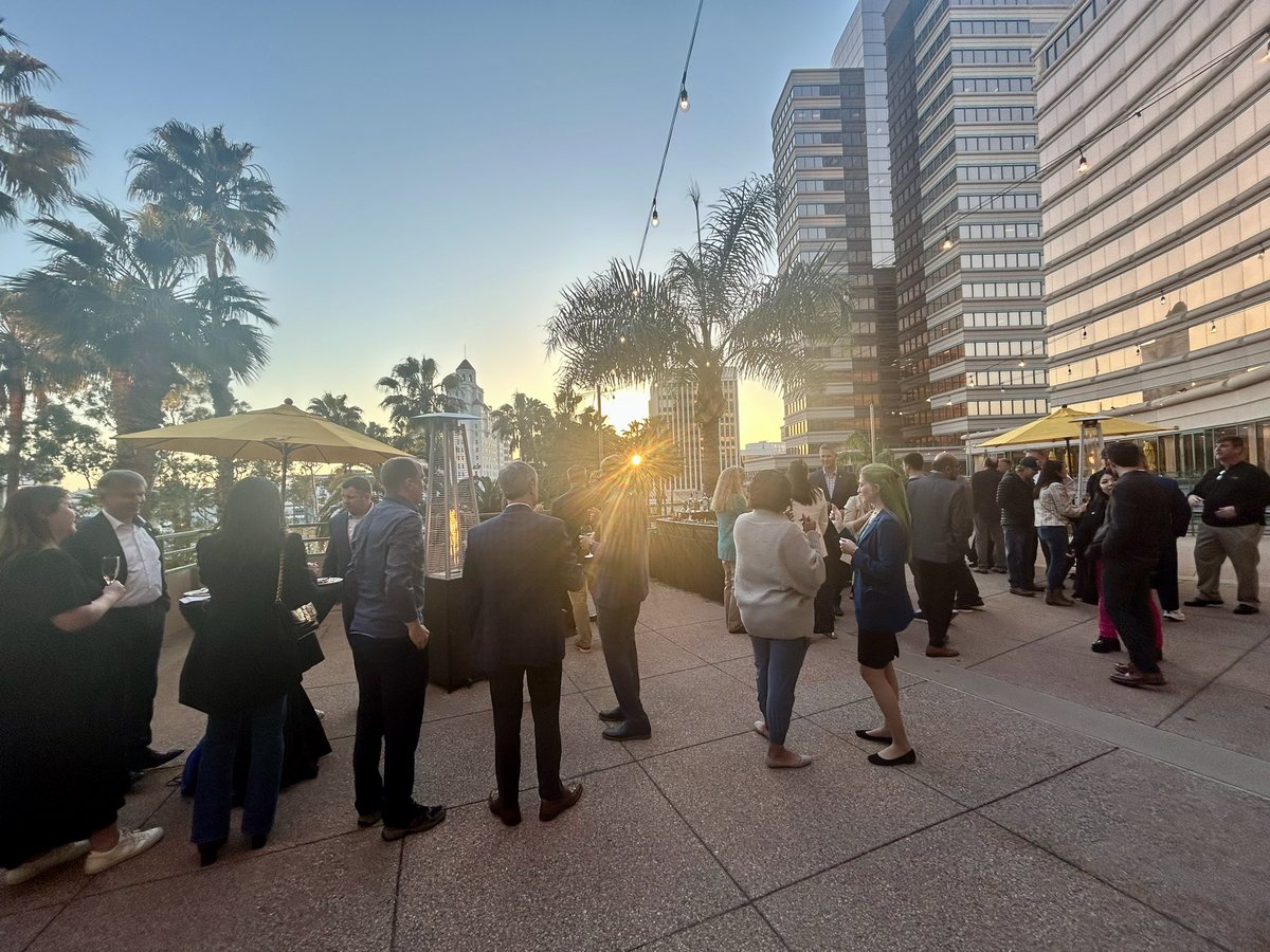 RedicaSystems's tweet photo. We had a fun time at our #pdaannual happy hour yesterday. SoCal weather did not disappoint. Last day to visit us at booth 708! https://t.co/AHsaABqGro