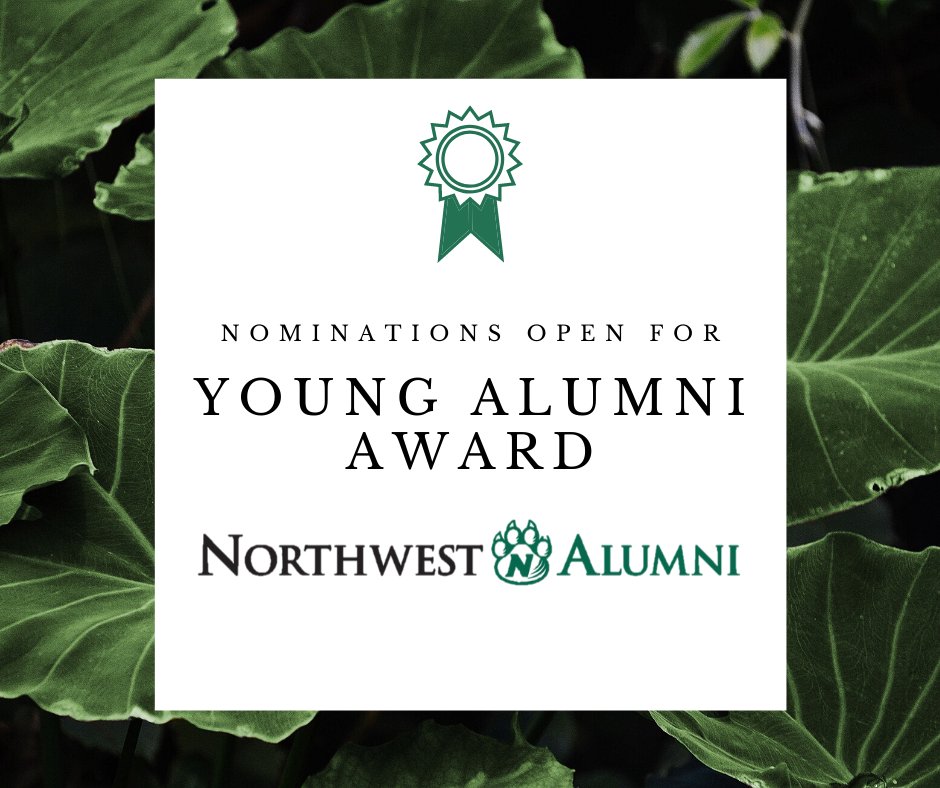 The Young Alumni Award honors a graduate age 40 and younger for his or her exceptional achievements in career, public service and/or volunteerism that brings honor to the University. nwmissouri.edu/alumni/events/…