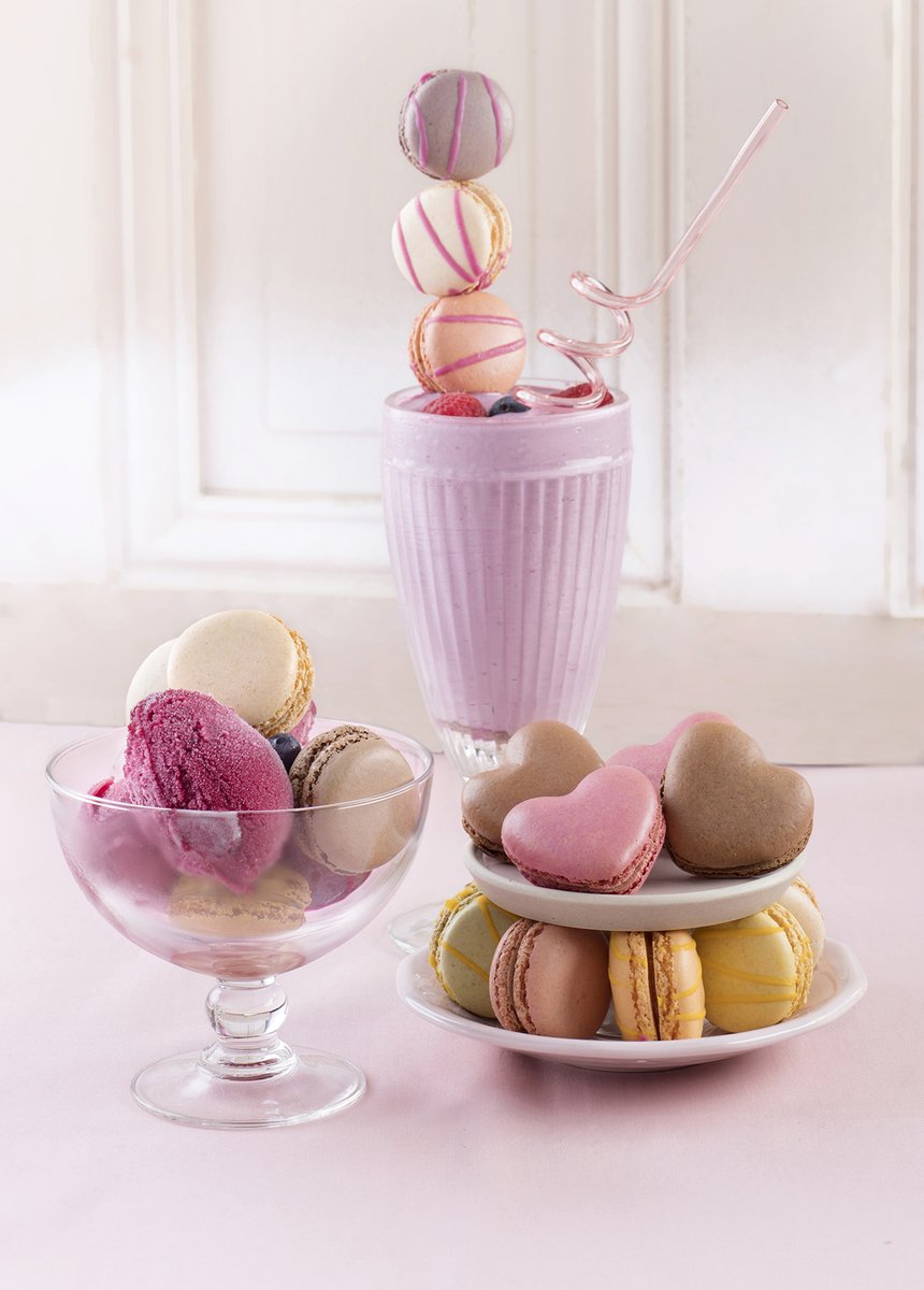 Our ‘thaw and serve’ #glutenfree heart-shaped, French and pop macarons fruits macarons are super versatile. Serve them in desserts, shakes and with ice cream. Available to the UK #foodservice sector via @CentralFoods