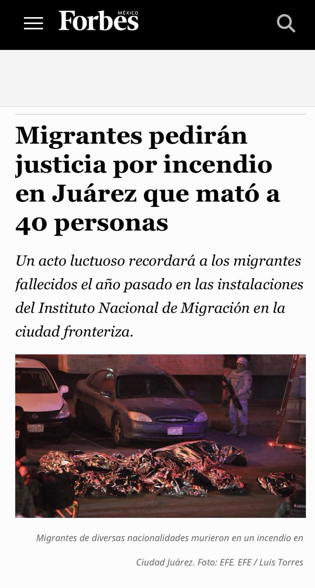 Este 27 de marzo se cumple un año del trágico incendio en un albergue en Ciudad Juárez, México, que acabó con la vida de 40 migrantes, 7 de ellos venezolanos. 

Recordamos a cada una de las víctimas y rezamos para que sus almas, sus familiares y sus seres queridos encuentren la