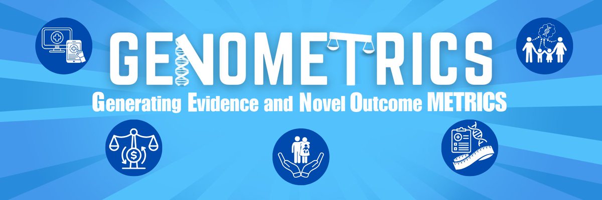 We're thrilled to share our new team name! Introducing GENOMETRICS – representing our commitment to providing robust tools and evidence to evaluate the impact of #genetictechnology on clinical decisions, patient experience, and healthcare systems #HealthPolicy #EquitableCare #HTA