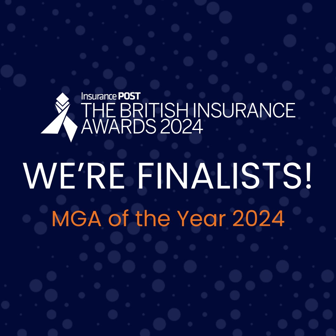 🎉 WE'VE BEEN SHORTLISTED! 🎉

DCL are thrilled to announce that we are finalists at the British Insurance Awards 2024 in the MGA of the year category.

Congratulations to all our fellow nominees, we look forward to attending the award ceremony in July!

#BIA2024 #MGAOfTheYear