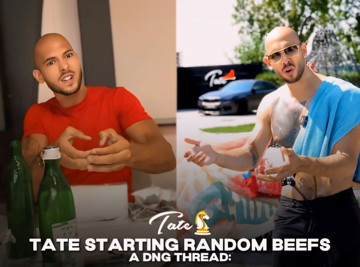 TateOfficialUni's tweet photo. 🥩Andrew Tate Starting Random Beef With Nerds Because Of Their Sheer Amateuristic Ways of Life.

A DNG Thread: https://t.co/EP6N0YiXBX