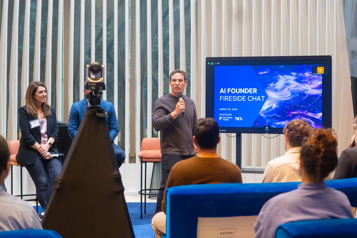 It was an honor to share the stage with the brilliant minds behind <a href="/perplexity_ai/">Perplexity</a> , <a href="/elevenlabsio/">ElevenLabs</a> , <a href="/pika_labs/">Pika</a> , and <a href="/MistralAI/">Mistral AI</a> 🚀 .

Thrilled to have co-hosted an incredible panel with @ann &amp; <a href="/NEA/">NEA</a> , diving into the transformative world of AI.

To all the founders, LPs, and