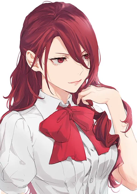 ハーフアップ 