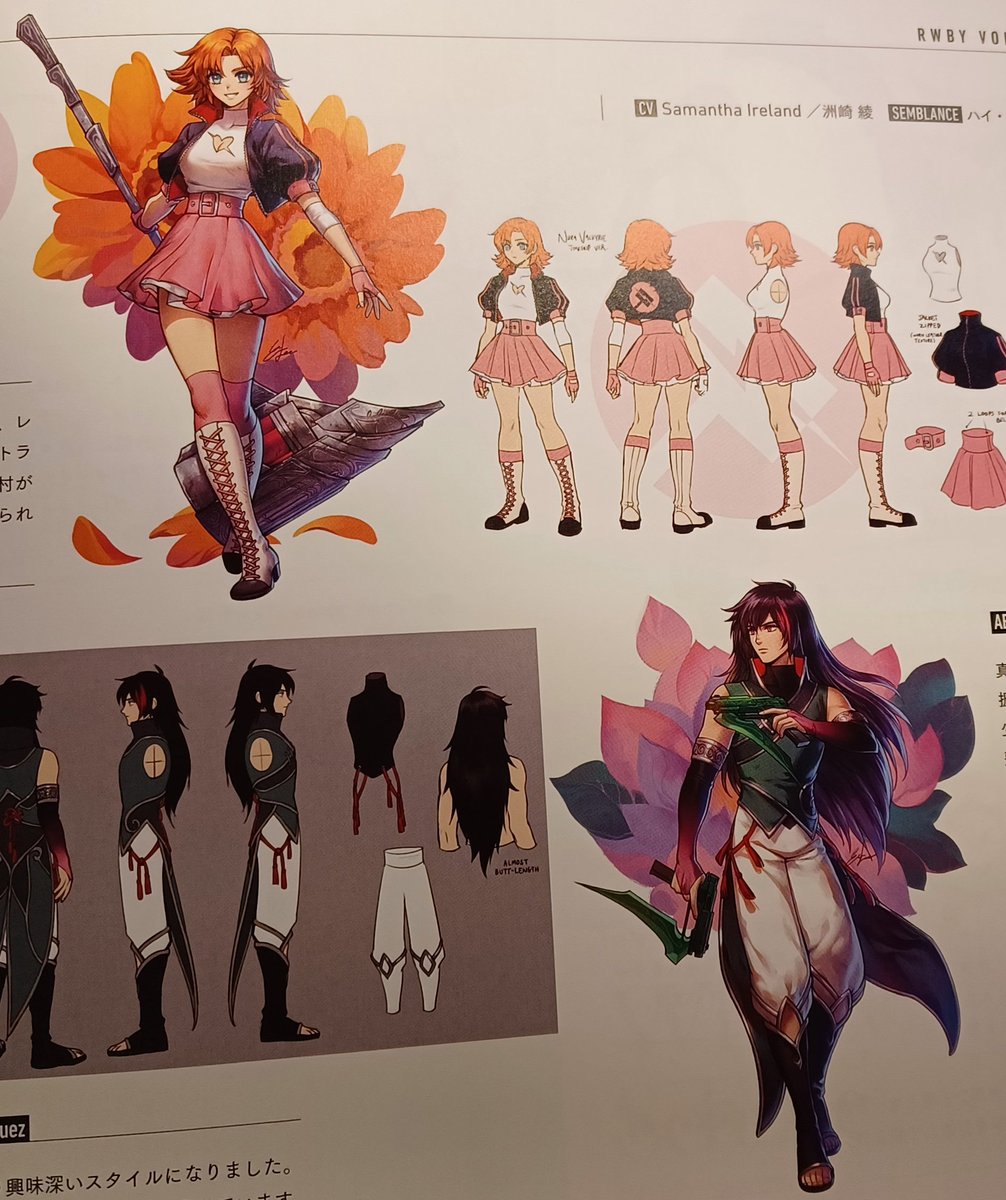 I'm so glad the RWBY Archives book is out. 350 pages, lots of