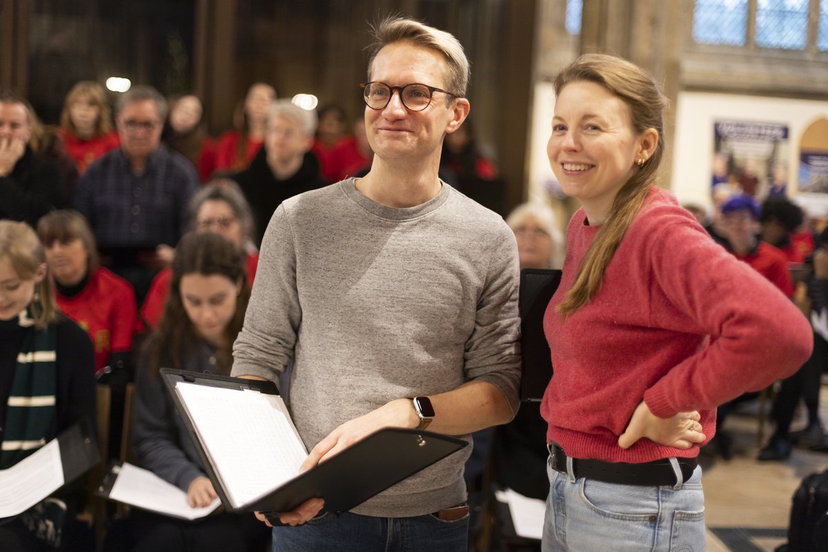GabrieliCandP's tweet photo. We are delighted @CBeqMacD &amp; @erd_27 will be expanding their roles to be Creative Directors of Gabrieli Roar.

Due to our ever-growing Roar programme, they will be working alongside @Paul_McCreesh on the strategic &amp; artistic vision of Roar, creating more projects nationwide. https://t.co/KE4KEQganl