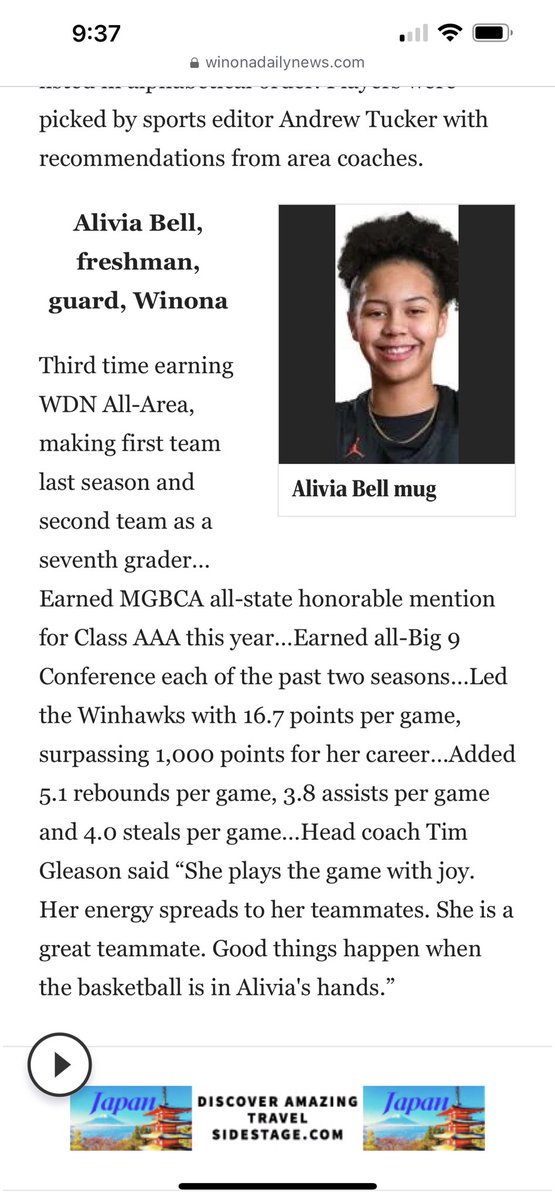 JenniferSuber6's tweet photo. Proud of you @AliviaBell22 keep working hard and focusing on being the best version of you. YOUR hard work speaks for itself and we’re so proud of you! ALWAYS! 🏀💪🏽👊🏽 https://t.co/S8DAJCAqOf