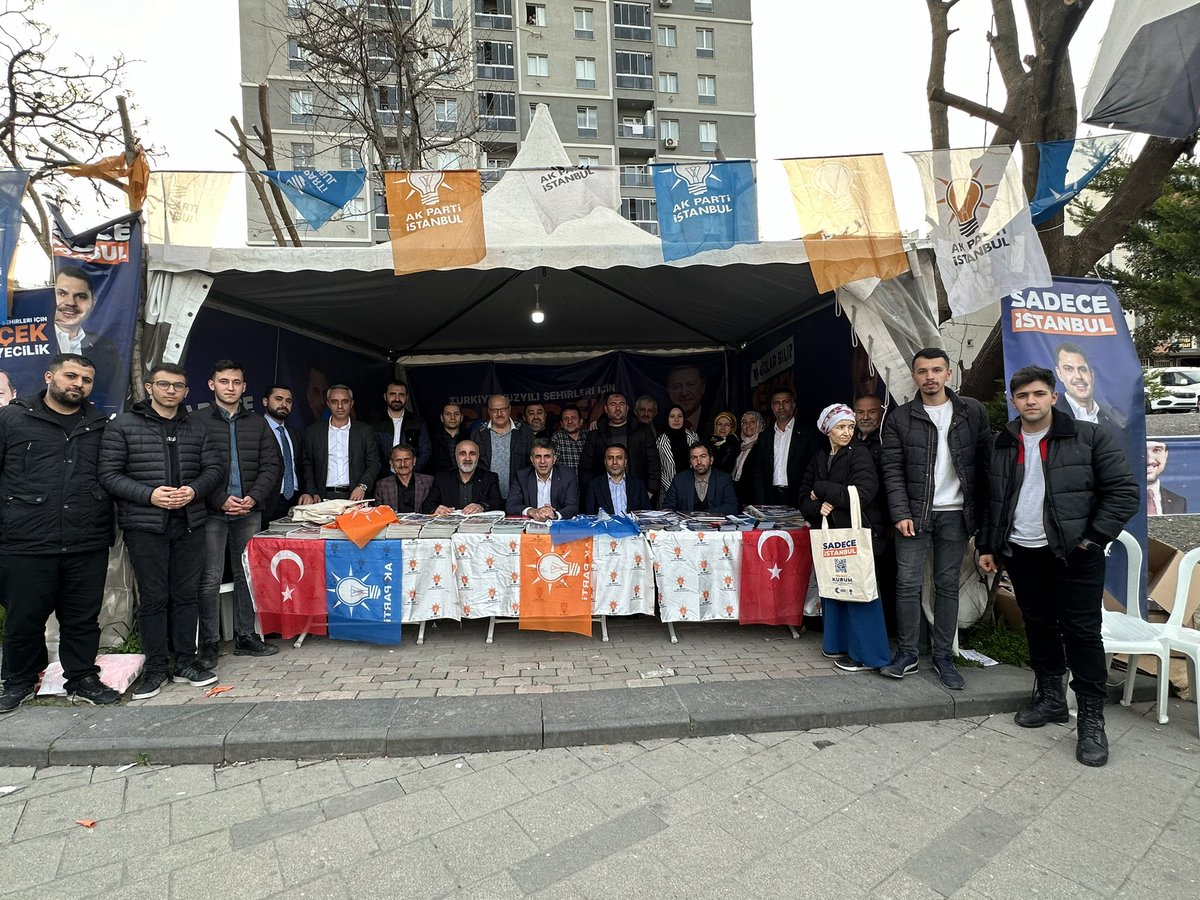 Kirazlı mahallemizde kurulan Ak noktamızı ziyaret ettik. @efkanala @osmannnurika