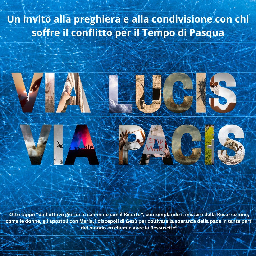 CA_Forum's tweet photo. Testimoniare e vivere la gioia della #Risurrezione non è facile in questi tempi #difficili : Beati gli operatori di #pace.
🙏Per la preghiera e la riflessione personale e comunitaria
▶PDF https://t.co/joVmq0HRlK https://t.co/pDZKALQvPr
